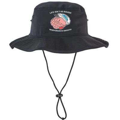 Life Isn’t As Rough When Brain Is Smooth Bucket Hat