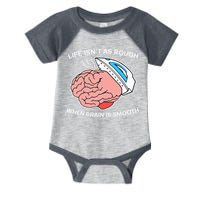 Life Isn’t As Rough When Brain Is Smooth Infant Baby Jersey Bodysuit