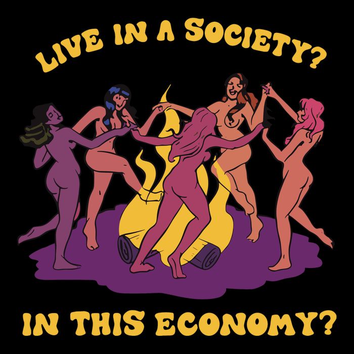 Live In A Society In This Economy Cooling Performance Crew T-Shirt
