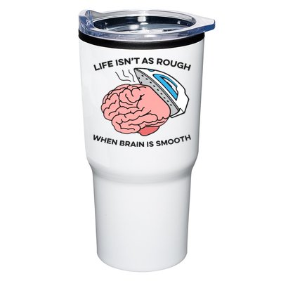 Life Isn't As Rough, When Brain Is Smooth Tumbler
