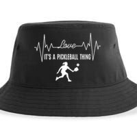 Love It's A PICKLEBALL Thing Sustainable Bucket Hat