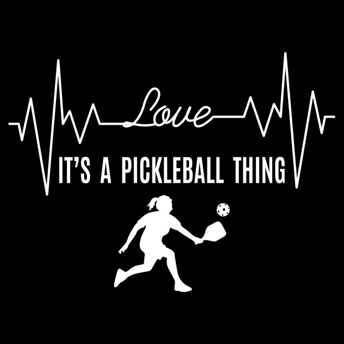 Love It's A PICKLEBALL Thing Sustainable Bucket Hat