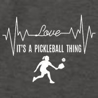 Love It's A PICKLEBALL Thing Vector Backpack