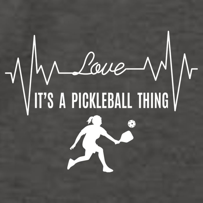 Love It's A PICKLEBALL Thing Vector Backpack