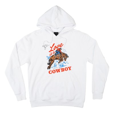 Love Is A Cowboy Tee Gift Love Hoodie