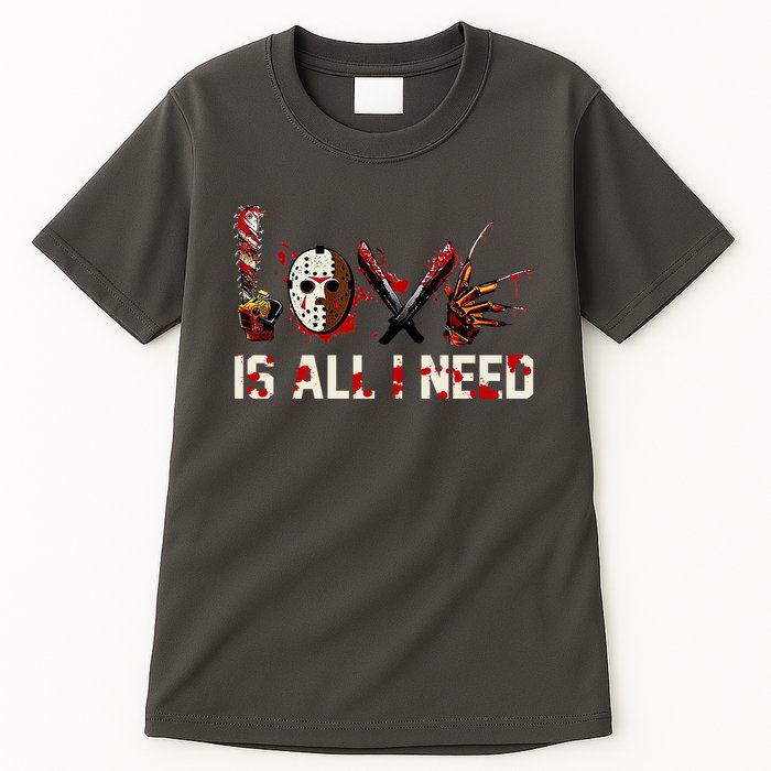 Love Is All I Need Halloween Horror Tall T-Shirt