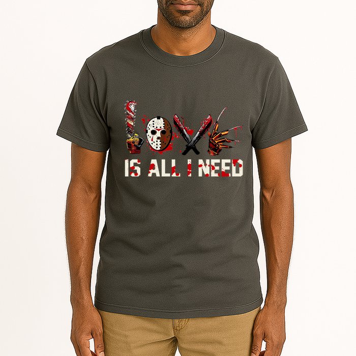 Love Is All I Need Halloween Horror Tall T-Shirt