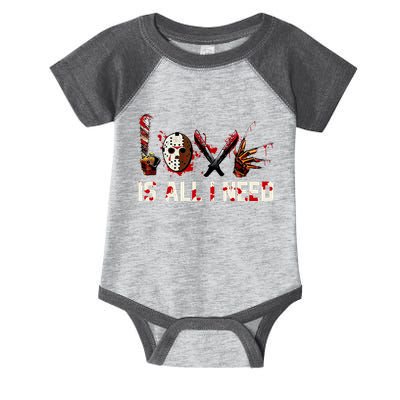 Love Is All I Need Halloween Horror Infant Baby Jersey Bodysuit