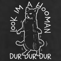 Look Im A Hooman Dur Dur Dur 11oz C Handle Ceramic Mug
