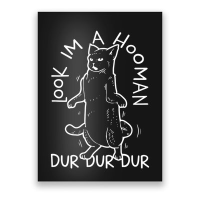 Look Im A Hooman Dur Dur Dur Poster