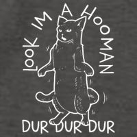 Look Im A Hooman Dur Dur Dur Vector Backpack