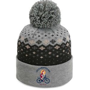 Life Is A Beautiful Ride The Baniff Cuffed Pom Beanie