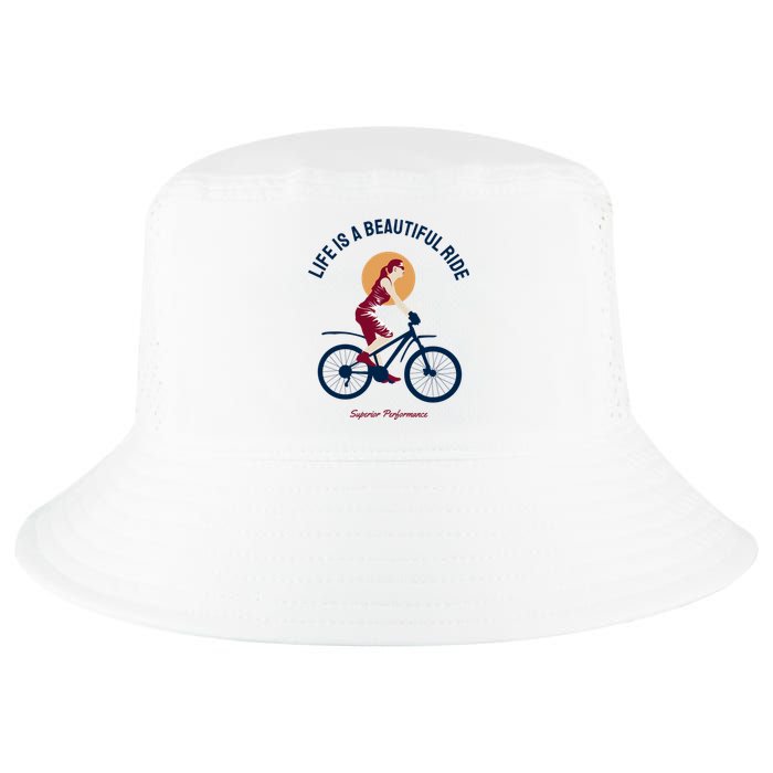 Life Is A Beautiful Ride Cool Comfort Performance Bucket Hat