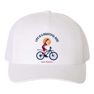 Life Is A Beautiful Ride Yupoong Adult 5-Panel Trucker Hat