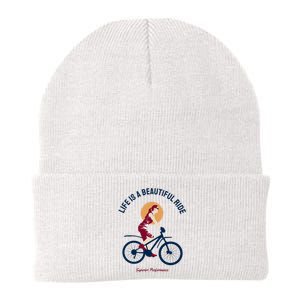 Life Is A Beautiful Ride Knit Cap Winter Beanie