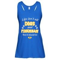 Life IsnT All Dogs And Pickleball Paddleball Players Cool Gift Ladies Essential Flowy Tank