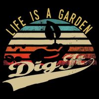 Life Is A Garden Dig It Funny Retro Vintage Farmer Gift Cooling Performance Crew T-Shirt