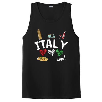 Love Italy And Everything Italian Culture Gift PosiCharge Competitor Tank