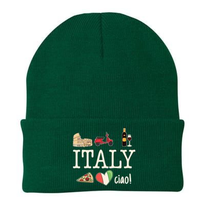 Love Italy And Everything Italian Culture Knit Cap Winter Beanie