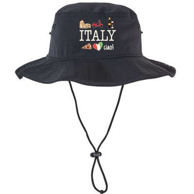 Love Italy And Everything Italian Culture Legacy Cool Fit Booney Bucket Hat