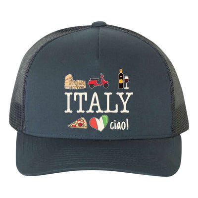 Love Italy And Everything Italian Culture Yupoong Adult 5-Panel Trucker Hat