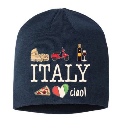 Love Italy And Everything Italian Culture Sustainable Beanie