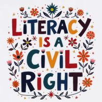 Literacy Is A Civil Right Reading Teacher Design Adult Drive Performance Visor