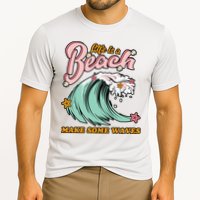Life Is A Beach Make Some Waves Performance Shirt