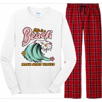 Life Is A Beach Make Some Waves Long Sleeve Pajama Set