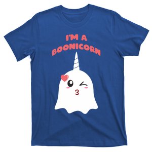 Lovely Im A Boonicorn Ghost Emoticon Cute Halloween Spirit Cool Gift T-Shirt