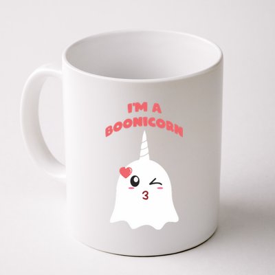 Lovely Im A Boonicorn Ghost Emoticon Cute Halloween Spirit Cool Gift Coffee Mug