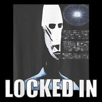 Locked In Alien Funny Extraterrestrial Alien Meme Cooling Performance Crew T-Shirt