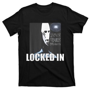 Locked In Alien Funny Extraterrestrial Alien Meme T-Shirt