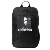 Locked In Alien Funny Extraterrestrial Alien Meme City Backpack