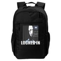 Locked In Alien Funny Extraterrestrial Alien Meme Daily Commute Backpack