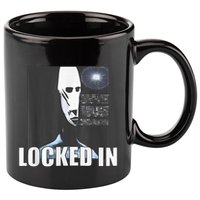 Locked In Alien Funny Extraterrestrial Alien Meme 11oz C Handle Ceramic Mug