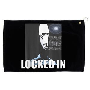 Locked In Alien Funny Extraterrestrial Alien Meme Grommeted Golf Towel