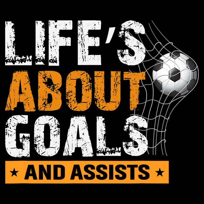 Life Is About Goals And Assists Soccer Player Sports Futbol City Backpack