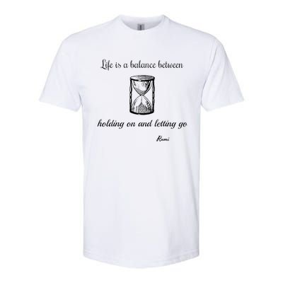 Life Is A Balance Rumi Quote Softstyle® CVC T-Shirt