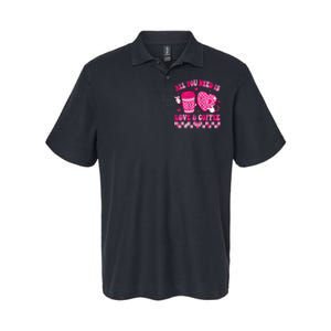 Love Is All You Need Valentines Day Coffee Lover Softstyle Adult Sport Polo