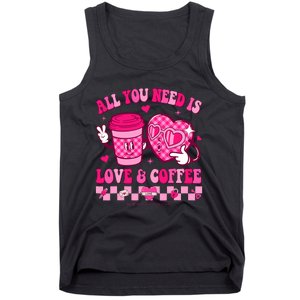 Love Is All You Need Valentines Day Coffee Lover Tank Top