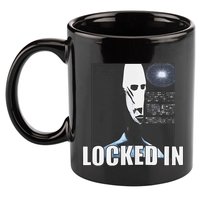 Locked In Alien Funny Extraterrestrial Alien Meme 11oz C Handle Ceramic Mug