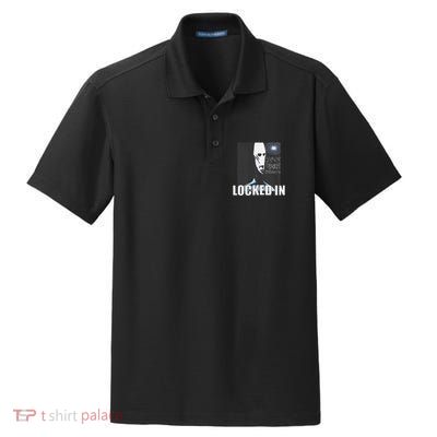 Locked In Alien Funny Extraterrestrial Alien Meme Dry Zone Grid Polo