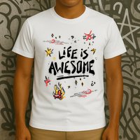 Life Is Awesome Rockstar T-Shirt