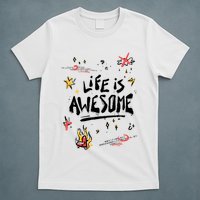 Life Is Awesome Rockstar T-Shirt