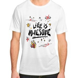 Life Is Awesome Rockstar Adult ChromaSoft Performance T-Shirt