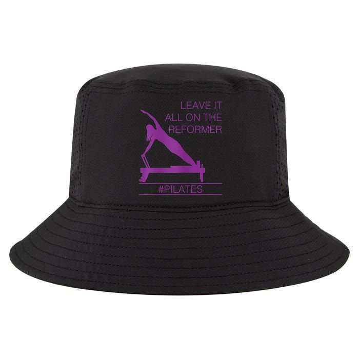 Leave It All On The Reformer, #Pilates Fitness Cool Comfort Performance Bucket Hat