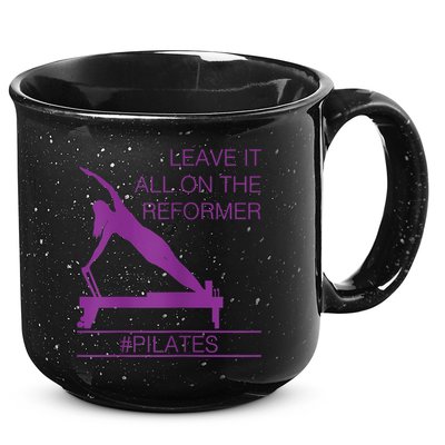 Leave It All On The Reformer, #Pilates Fitness 15oz Campfire Ceramic Mug