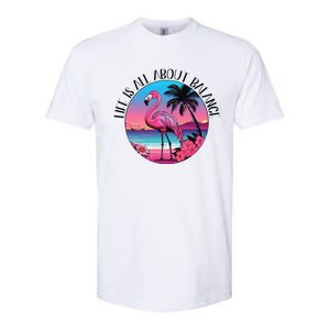 Life Is All About Balance Softstyle CVC T-Shirt