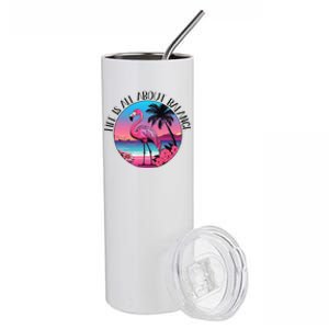 Life Is All About Balance Stainless Steel Tumbler